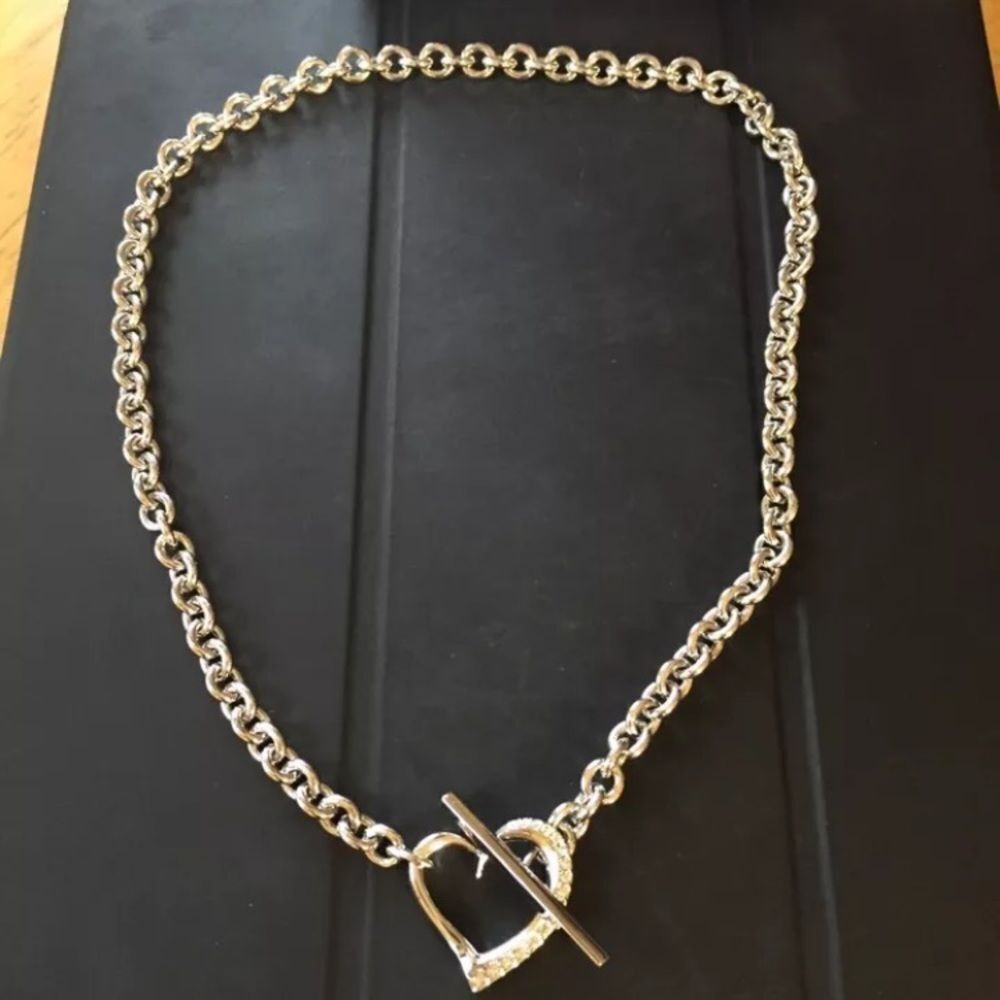 New Swarovski Nastasia Heart Truth Collar necklace - Picture 1 of 11